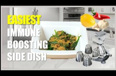 Spinach with Chili and Lemon Bread Crumbs | Saladmaster | Quick Recipes | Neolife Cooking Club