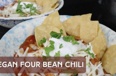 Vegan Four Bean Chili