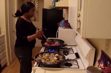 Cooking Chili With Valencia