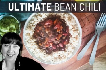ULTIMATE BEAN CHILI | low calorie | high protein | vegan