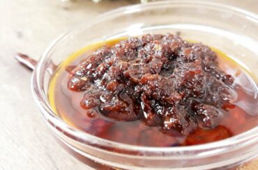 Thai Chili Paste/Chili Jam recipe(Nam Prikpao)/Tasty Food.