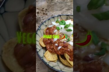 Veggie Chili Recipe available at #CulinaryCrave