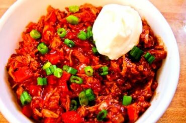 Chicken Chili Recipe - How To Make Spicy Chicken Chili At Home Easily