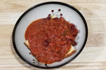 Easy chili recipe | dutch oven | #castironwednesday