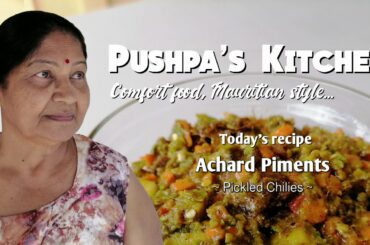 Pickled Chili / Achard Piments