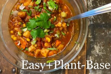 Bean-Free Vegan Chili Recipe