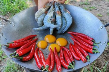 Tasty Crispy Shrimp Fried Chili Recipe / Kdeb Cooking