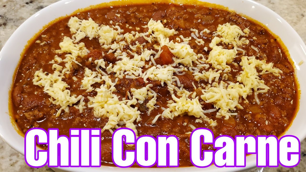 HOW TO MAKE CHILLI CON CARNE Panlasang Filipino Recipe Chili Chili