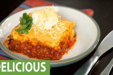 Cornbread chili casserole recipe