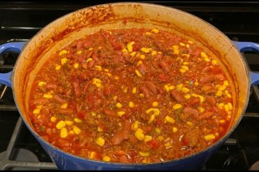 Big Batch Vegan Chili
