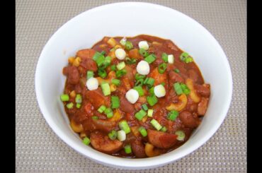 Dr. J's Homemade Chili
