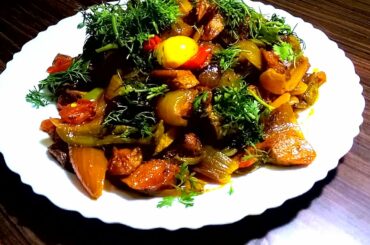 Spicy Chilli Sausage Recipe | How to make Easy & Quick