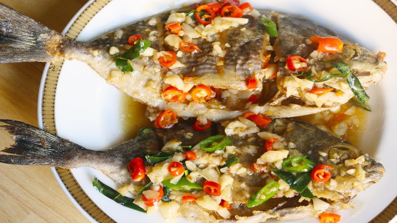 Fried Sea Fish Recipe Easy and Delicious Fish Fry with Chili and