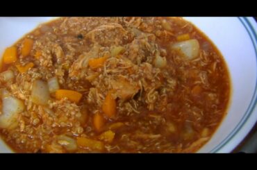 QUINOA CHICKEN CHILI Recipe 30 Minute Meal - Healthy!