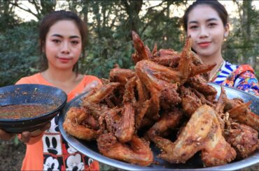 Yummy cooking chicken wing crispy recipe with chili sauce recipe - Cooking skill