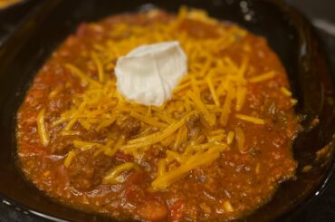 Beef and Bean Chili Recipe