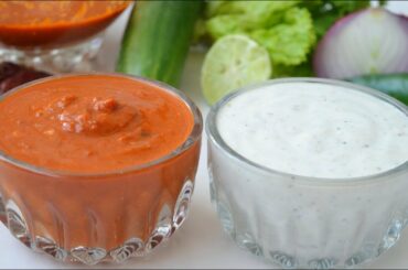 SHAWARMA SAUCES / Mayo & Chili Sauce by (YES I CAN COOK)