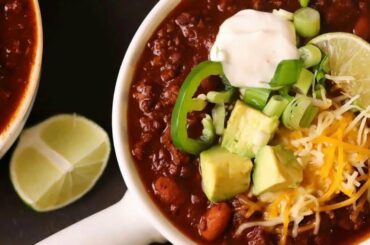 The BEST Chili Recipe by Spiced Nice (packed with flavor!)