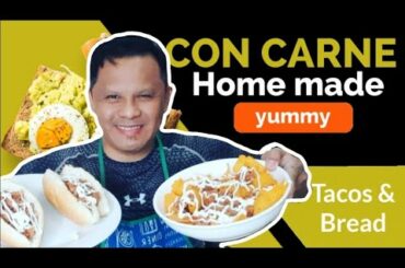 (chili) CON CARNE | RECIPES | HOW TO MAKE AND SIMPLE STEPS? Mexican Favourite Food!