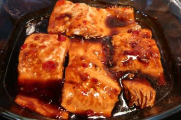 Baked Salmon Asian Style Recipe | Sweet Chili Salmon Recipe |