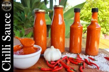 How to make a HOT Chilli sauce | Hot sauce recipe | Buffalo sauce recipe | Peri-Peri recipe |