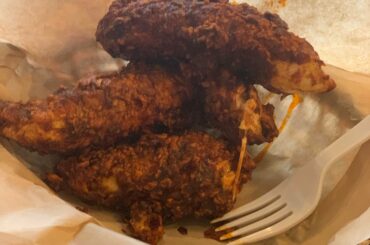 Nashville hot tenders made with reapers. Holy shit. No regrets