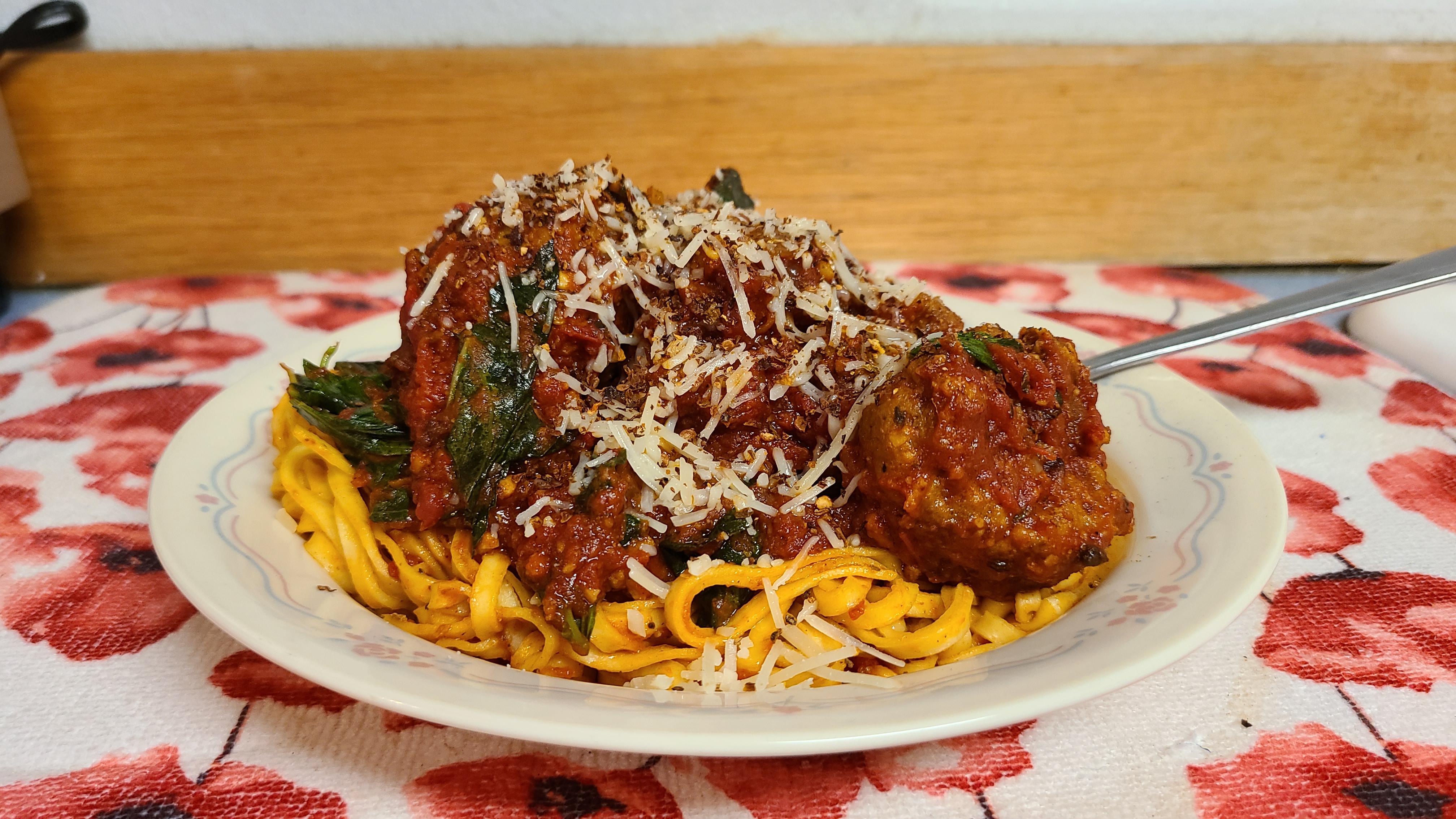 Extra kick to a classic. Added some TJ's smoked ghost pepper chili