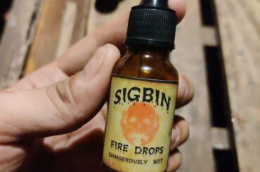 My first time trying a carolina reaper extract.