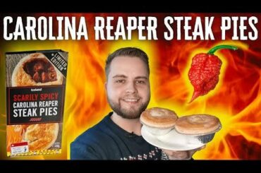 Carolina reaper steak pies