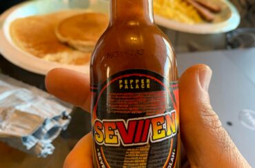 Absolutely brutal but delicious! I’m hiccuping.