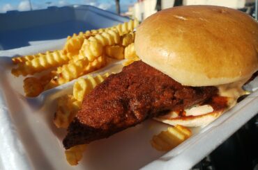 Using my travels to try Nashville hot chicken in many different states. Crazy D's Hot Chicken in Reno, Nevada