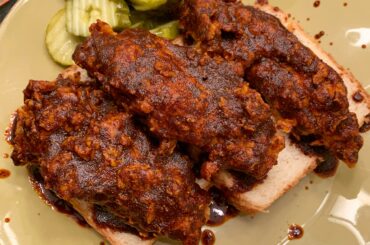 Yesterday’s celebratory hot chicken!