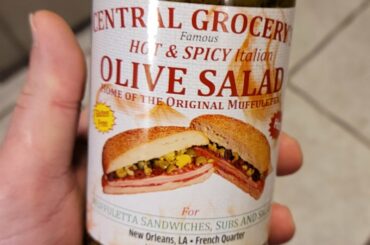 Best spicy olive salad to date! Highly recommend!