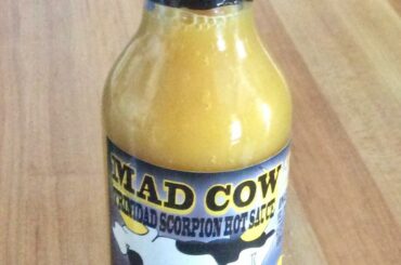 Current favorite! Hot with a touch of sweet. Peppers grown and sauce made just down the street (WI, of all places)