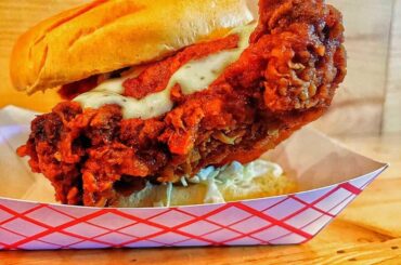 @kylesfriedchicken pop up. The xxx-hot