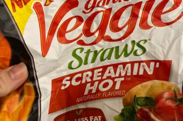 Finished these in one sitting. Surprisingly spicy for what it is. Tastes good too as a potato chip alternative.