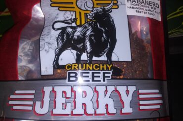 Got this bag of beef jerky and it's absolutely amazing. Had to get a picture before I slam the rest of the bag.