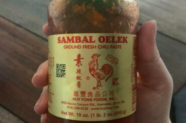 Not too hot, but MAN this stuff is good with everything.