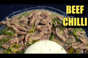 Chilli Beef Recipe || How to make Beef Chilli|| Beef Dry Chilli || Spicy Beef Chilli, #shorts