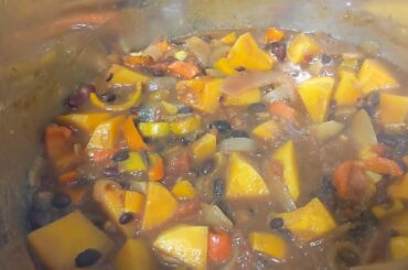 Butternut-Black Bean Chili - How Not To Diet Cookbook recipe