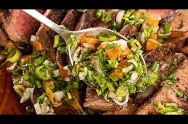 Hatch Chile Chimichurri Sauce Recipe #shorts