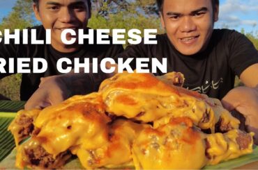 OUTDOOR COOKING | CHILI CHEESE FRIED CHICKEN