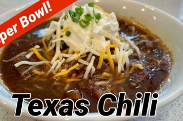 Texas Chili Recipe (no beans, no tomatoes) perfect for Superbowl! (Instant Pot)
