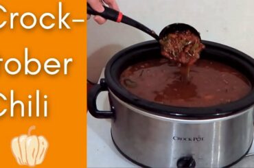 Crocktober Chili Recipe l ft. Debt Free Dana and Dreamflight6000 l Crocktober Collab l YTMM