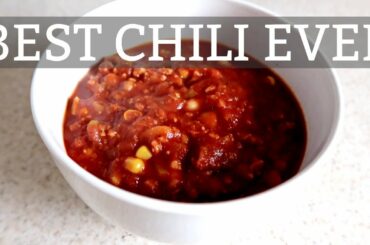 Best Vegan Chili Recipe | Vegan Meal Prep | Vegan Chili Con Carne