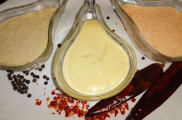 Homemade mayonnaise recipe | Chili, Garlic,peppery flavour mayo by Ainyz Feast #mayonnise
