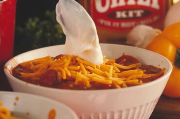 Carroll Shelby Smoked Sausage Chili