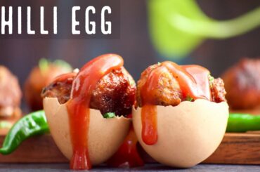 Chilli Egg | Egg 65 | Egg Starter | Boiled Egg Recipes | Anda Recipe