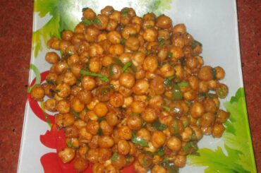 Chinese style Chana chilli recipe