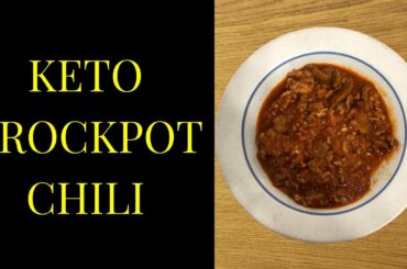 BEST KETO LOW CARB CROCKPOT CHILI RECIPE #SHORTS